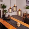 Ateponta Pendant Light black, 3-light sources