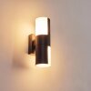 Baulund Outdoor Wall Light LED black, 1-light source