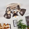 Orny Ceiling Light brown, Light wood, 3-light sources