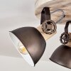 Orny Ceiling Light brown, Light wood, 3-light sources