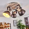 Orny Ceiling Light brown, Light wood, 3-light sources