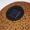 Samoao solar light LED rust-coloured, black, 1-light source
