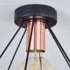Denno Ceiling Light copper, black, 1-light source