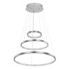 Globo RALPH Pendant Light LED matt nickel, 1-light source