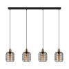 Eglo CHISLE Pendant Light bronzed, black, 4-light sources
