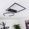 Frederick Ceiling Light LED black, white, 1-light source