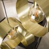 Vegas pendant luminaire gold, 3-light sources