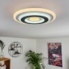 Wawo Ceiling Light LED grey, white, 1-light source, Remote control