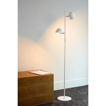 Lucide SKANSKA floor lamp LED white, 2-light sources