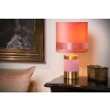 Lucide FRIZZLE Table lamp brass, pink, 1-light source