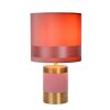 Lucide FRIZZLE Table lamp brass, pink, 1-light source