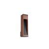 Trio Canning Outdoor Wall Light Dark wood, matt nickel, 1-light source