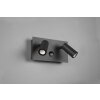 Trio Tunga Outdoor Wall Light LED anthracite, 2-light sources, Motion sensor