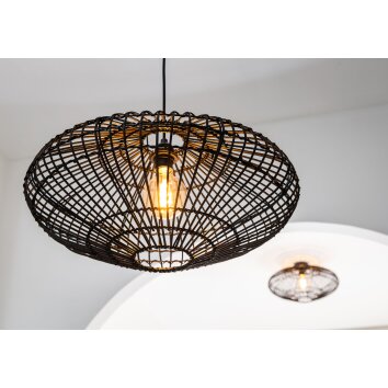 Lucide MAGALI Pendant Light black, 1-light source