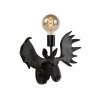 Lucide MOOSE Wall Light black, 1-light source