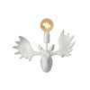 Lucide MOOSE Wall Light white, 1-light source