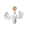 Lucide MOOSE Wall Light white, 1-light source