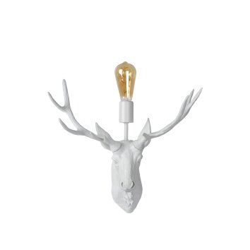Lucide CARIBOU Wall Light white, 1-light source