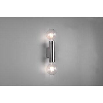 Reality Vannes Wall Light matt nickel, 2-light sources