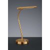 Trio CURTIS table lamp LED brass, 1-light source