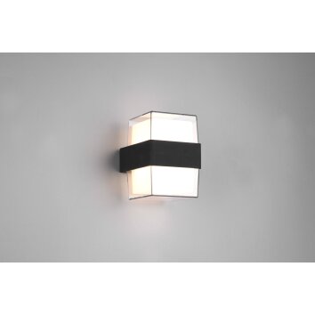 Reality Molina Outdoor Wall Light LED anthracite, 1-light source