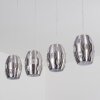 Ventimiglia Pendant Light matt nickel, 4-light sources