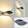 Lémettou Outdoor Wall Light LED anthracite, white, 1-light source