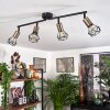 Baripada Ceiling Light brass, black, 4-light sources