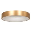 Steinhauer Ringlede Ceiling Light gold, white, 1-light source