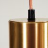 Dulcita Pendant Light brass, 3-light sources