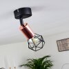 Baripada Ceiling Light copper, black, 1-light source