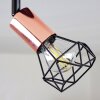 Baripada Ceiling Light copper, black, 1-light source