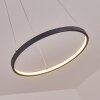 Calcium Pendant Light LED black, 1-light source