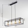 Flambeau Pendant Light black, 4-light sources