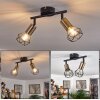 Baripada Ceiling Light brass, black, 2-light sources