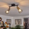 Baripada Ceiling Light brass, black, 2-light sources