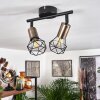 Baripada Ceiling Light brass, black, 2-light sources