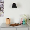 Iasoa Wall Light brass, black, 1-light source