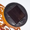 Mésan solar light LED rust-coloured, black, 1-light source