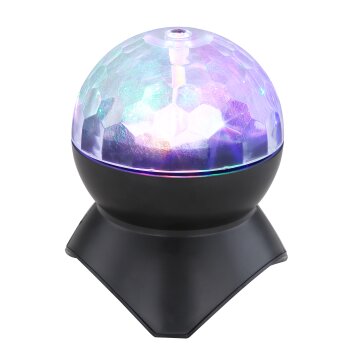 Globo Veli globe LED black, 1-light source, Colour changer