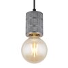 Globo FREDDY Pendant Light Oxidised Silver, 1-light source