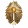 By Rydens Aruba Wall Light gold, 1-light source