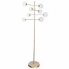 By Rydens Avenue Floor Lamp gold, 8-light sources