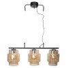By Rydens Ebbot Pendant Light black, 3-light sources