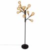 By Rydens Heroes Floor Lamp brass, black, 12-light sources