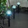 Colognole Set of 3 solar lights LED black, 1-light source