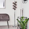 Hyco Floor Lamp chrome, 9-light sources