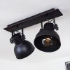 Hora Ceiling Light black, 2-light sources