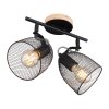 Globo JOSINA Spotlight brown, 2-light sources