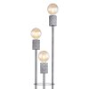 Globo FREDDY Floor Lamp Oxidised Silver, 3-light sources